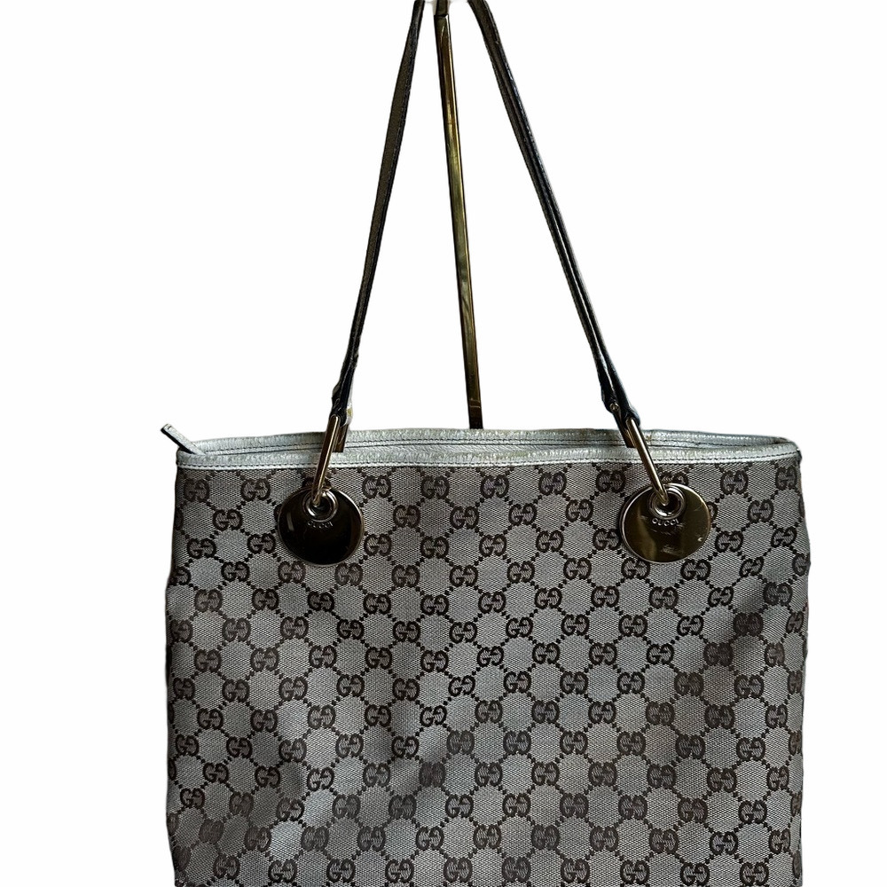 Gucci GG Monogram Logo Tote Bag with COA